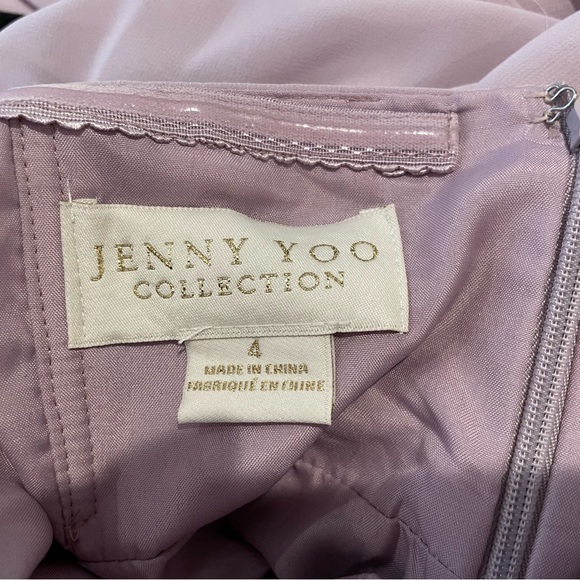 Jenny Yoo Serafina Maternity Dress in Sweet Pea - Picture 5 of 8